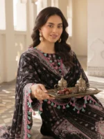 Print lawn 3pc vol 5911 - Image 2