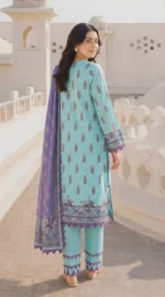 Print lawn 3pc vol 5915 - Image 2