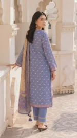 Print lawn 3pc vol 5916 - Image 2