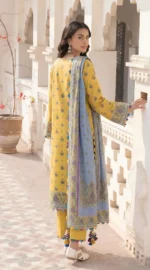 Print lawn 3pc vol 5914 - Image 2