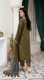 Embroidered lawn 3pc 26173 - Image 3