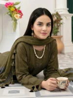 Embroidered lawn 3pc 26173 - Image 2