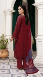 Embroidered lawn 3pc 26172 - Image 3