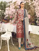 Embroidered lawn 3pc 361371