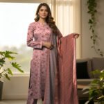 Print lawn vol-536 3pc B17 - Image 3