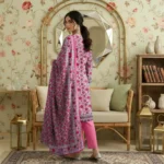 Print lawn Orient 3pc 7 - Image 2