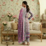 Print lawn Orient 3pc 6 - Image 2