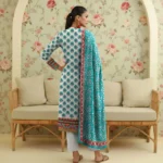 Print lawn Orient 3pc 4 - Image 2