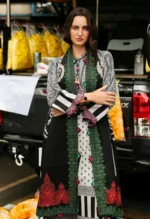 Print lawn  3pc C9 - Image 2