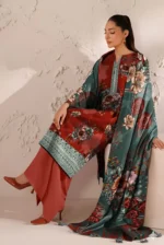 Print lawn 3pc vol 6118 - Image 3