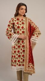 Print lawn 3pc vol 6063 - Image 3