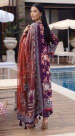 Print lawn 3pc vol 6091 - Image 2