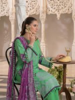 Print lawn 3pc vol 6101 - Image 2