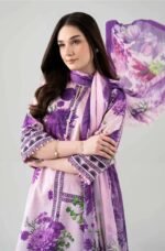 Print lawn 3pc vol 6065 - Image 2