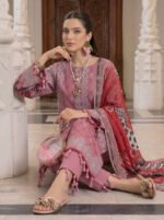 Print lawn 3pc vol 6108 - Image 2