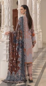 Print lawn 3pc vol 6104 - Image 2