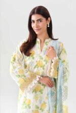 Print lawn 3pc vol 6064 - Image 2
