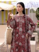 Print lawn 3pc vol 6097 - Image 2