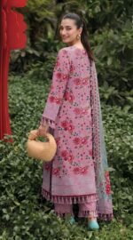 Print lawn 3pc vol 6095 - Image 2