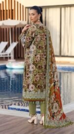 Print lawn 3pc vol 60910 - Image 2