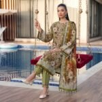 Print lawn 3pc vol 60910 - Image 3