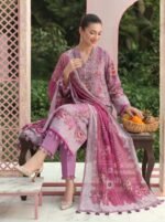Print lawn 3pc vol 6099 - Image 3