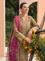 Print lawn 3pc vol 6093 - Image 2