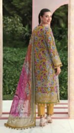 Print lawn 3pc vol 6093 - Image 3