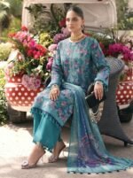 Print lawn 3pc vol 6092 - Image 2