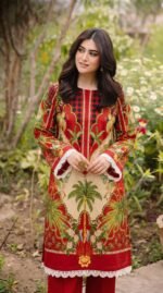 Print lawn 3pc vol 6189 - Image 2