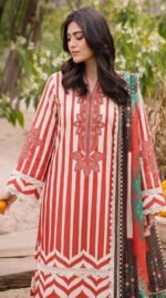 Print lawn 3pc vol 6185 - Image 3