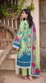 Print lawn 3pc vol 6183 - Image 2