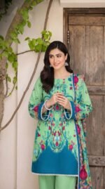 Print lawn 3pc vol 6183 - Image 3