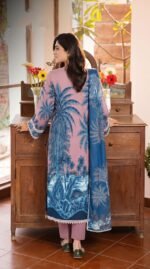 Print lawn 3pc vol 6182 - Image 3