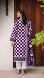 Print lawn 3pc vol 6181 - Image 2