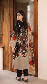Print lawn 3pc vol 61810 - Image 2