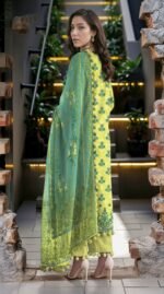 Print lawn 3pc vol 6175 - Image 2