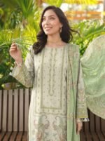 Print lawn 3pc vol 6176 - Image 3
