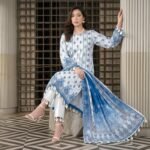 Print lawn 3pc vol 6172 - Image 3