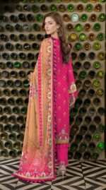 Print lawn 3pc vol 6173 - Image 2
