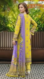 Print lawn 3pc vol 6178 - Image 2