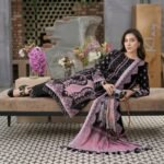 Print lawn 3pc vol 6174 - Image 3